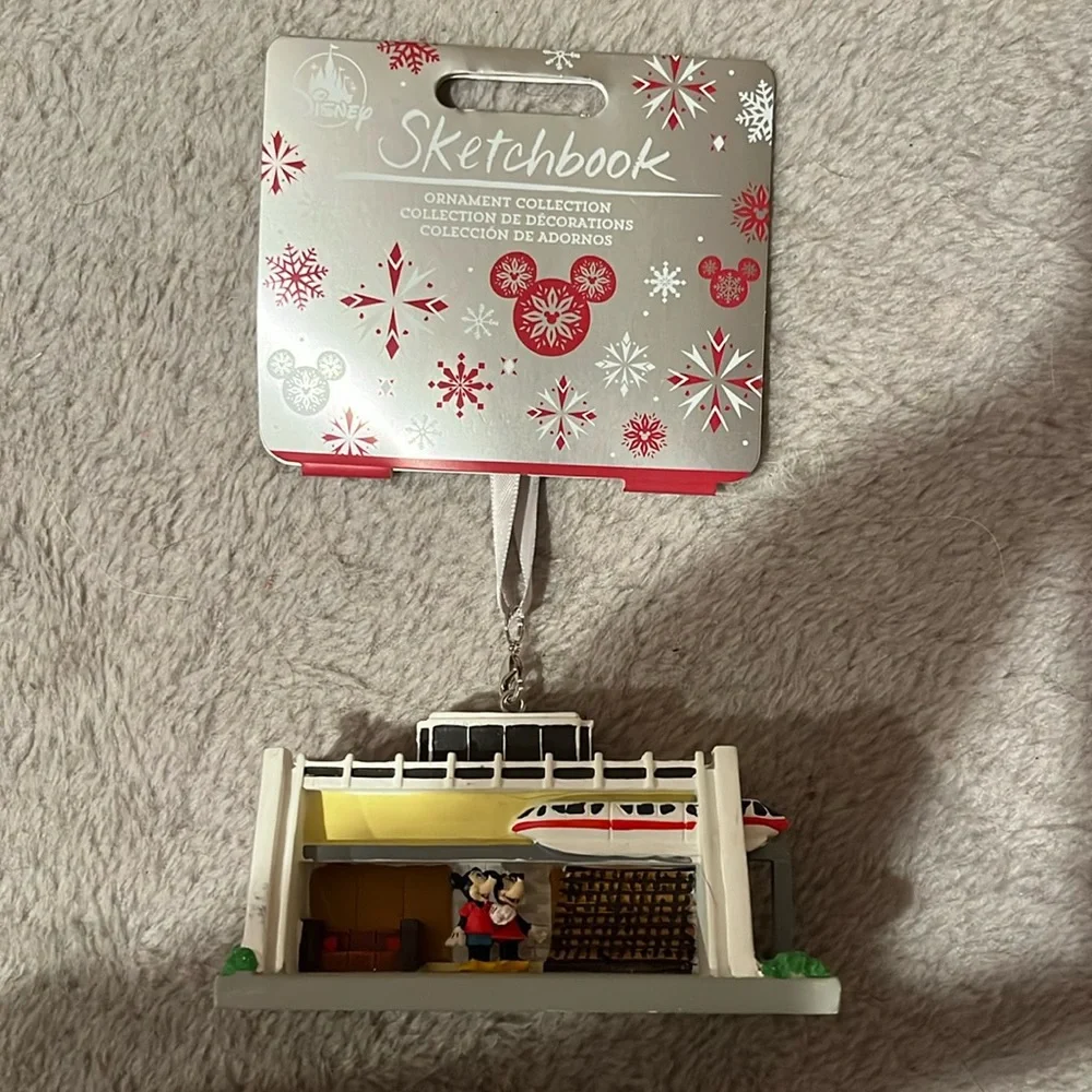 Disney sketchbook contemporary resort hotel ornament brand new
